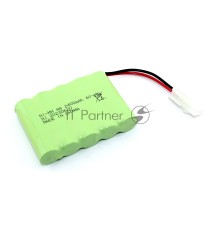 Аккумулятор Ni-Mh 6V 2400 mAh AA Flatpack разъем 5559