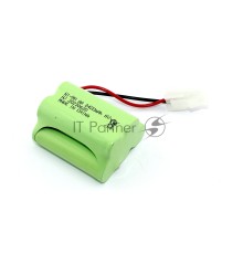 Аккумулятор Ni-Mh 6V 2400 mAh AA Row разъем 5559 (2+3)