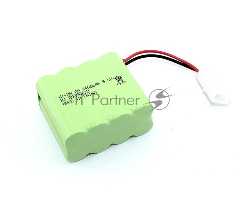 Аккумулятор Ni-Mh 9.6V 2400 mAh AA Row разъем KET-2P (4+4)