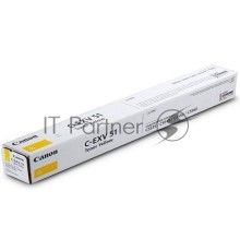 Тонер Canon C-EXV51Y 0484С002 желтый туба для копира iR-ADV C5535/5535i/5540i/5550i/5560ii