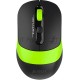 Мышь беспроводная A4Tech Fstyler FG10CS Air черный/зеленый, 2000 dpi, радиоканал, USB, кнопки - 4