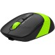 Мышь беспроводная A4Tech Fstyler FG10CS Air черный/зеленый, 2000 dpi, радиоканал, USB, кнопки - 4