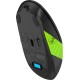 Мышь беспроводная A4Tech Fstyler FG10CS Air черный/зеленый, 2000 dpi, радиоканал, USB, кнопки - 4