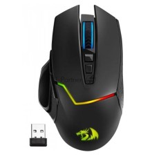 Мышь беспроводная Defender Redragon Mirage Pro черный, 8000 dpi, радиоканал, USB, кнопки - 9