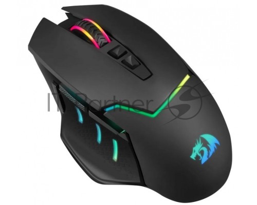 Мышь беспроводная Defender Redragon Mirage Pro черный, 8000 dpi, радиоканал, USB, кнопки - 9