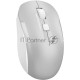 Мышь A4Tech Fstyler FB26CS Air серебристый/белый оптическая (2000dpi) silent беспроводная BT/Radio USB для ноутбука (4but)