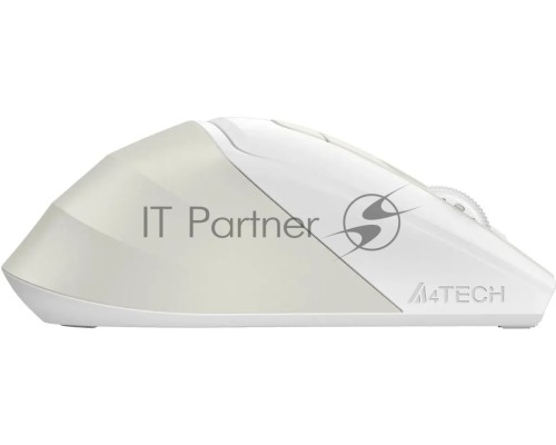Мышь беспроводная A4Tech Fstyler FB45CS Air бежевый, 2000 dpi, радиоканал, Bluetooth, USB, кнопки - 7