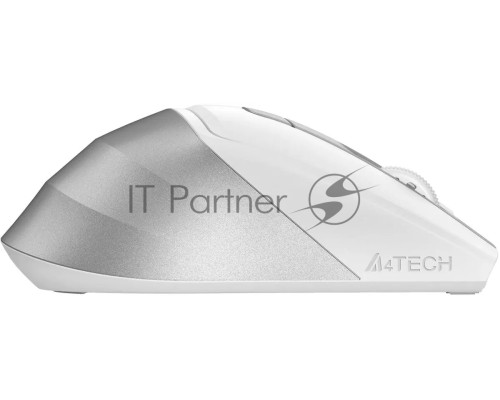 Мышь беспроводная A4Tech Fstyler FB45CS Air белый/серебристый, 2000 dpi, радиоканал, Bluetooth, USB, кнопки - 7