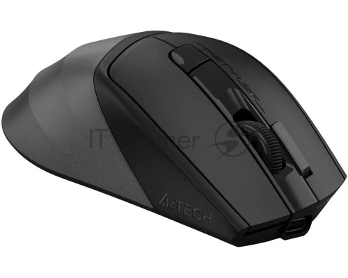 Мышь A4Tech Fstyler FB45CS Air серый оптическая (2000dpi) silent беспроводная BT/Radio USB (7but)
