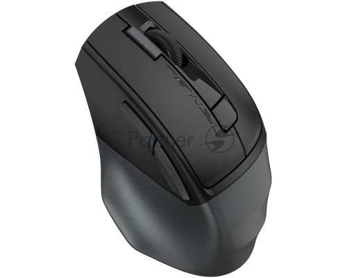 Мышь A4Tech Fstyler FB45CS Air серый оптическая (2000dpi) silent беспроводная BT/Radio USB (7but)