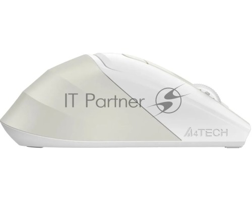 Мышь A4Tech Fstyler FG45CS Air бежевый оптическая (2000dpi) silent беспроводная USB для ноутбука (7but)