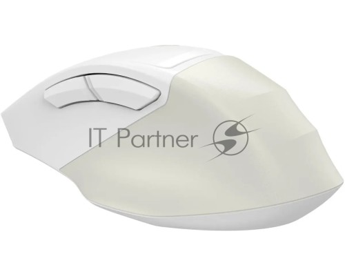 Мышь A4Tech Fstyler FG45CS Air бежевый оптическая (2000dpi) silent беспроводная USB для ноутбука (7but)