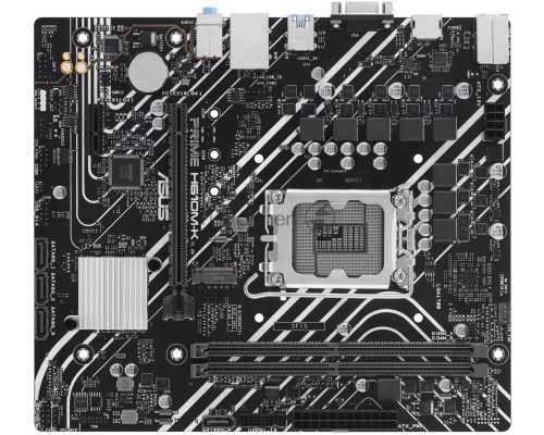 Материнская плата ASUS PRIME H610M-K, LGA 1700, Intel H610, 2xDDR5, 4xSATA, 1xM.2, 1xPCI-E 4.0 x16, 1x1Gb LAN, 2xUSB-A 3.2 Gen 1, 4xUSB-A 2.0, 1xHDMI, 1xVGA, 3x3.5 мм, 1xRS-232, 7.1, Micro-ATX