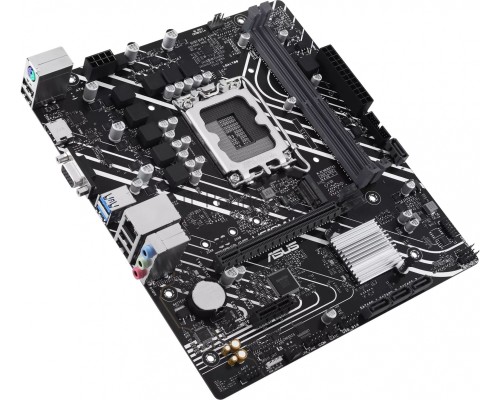 Материнская плата ASUS PRIME H610M-K, LGA 1700, Intel H610, 2xDDR5, 4xSATA, 1xM.2, 1xPCI-E 4.0 x16, 1x1Gb LAN, 2xUSB-A 3.2 Gen 1, 4xUSB-A 2.0, 1xHDMI, 1xVGA, 3x3.5 мм, 1xRS-232, 7.1, Micro-ATX