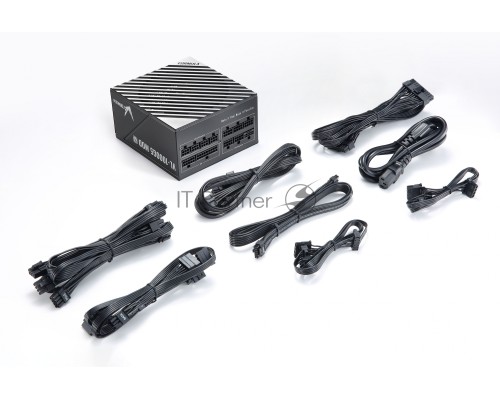 Блок питания Formula ATX 1000W VL-1000G5 MOD Gen5 80+ gold (20+4pin) APFC 140mm fan lt.blue LED 9xSATA Cab Manag RTL