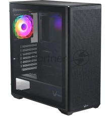 Компьютерный корпус Formula Air Power G5 Plus черный без БП ATX 1x120mm 2xUSB2.0 1xUSB3.1 audio bott PSU