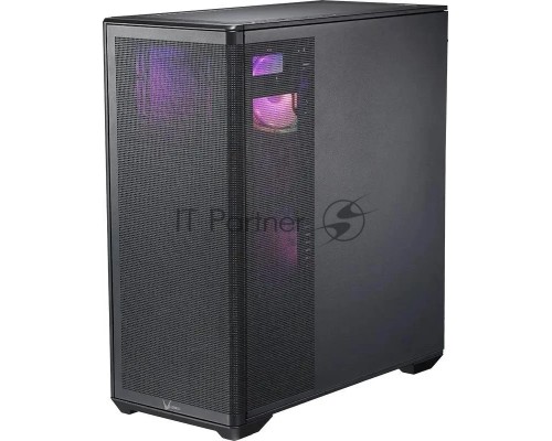 Компьютерный корпус Formula Air Power G5 Plus черный без БП ATX 1x120mm 2xUSB2.0 1xUSB3.1 audio bott PSU