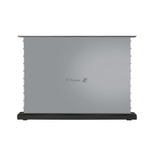 Экран для проектора S'OK SFE-296x165-WH 100'' 4K, напольный с электроприводом, Nanometallic, белый