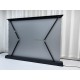 Экран для проектора S'OK SFE-296x165-WH 100'' 4K, напольный с электроприводом, Nanometallic, белый