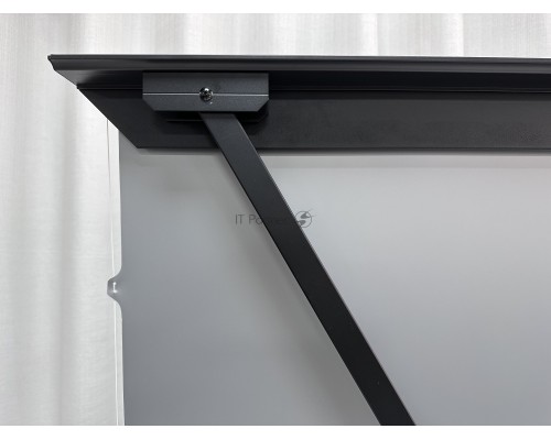 Экран для проектора S'OK SFE-296x165-WH 100'' 4K, напольный с электроприводом, Nanometallic, белый