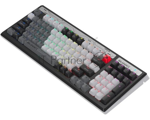 Клавиатура A4Tech Bloody B950 механическая серый/черный USB for gamer LED (B950)