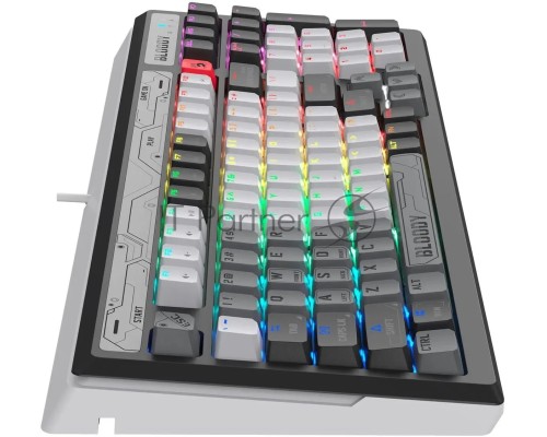 Клавиатура A4Tech Bloody B950 механическая серый/черный USB for gamer LED (B950)