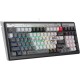 Клавиатура A4Tech Bloody B950 механическая серый/черный USB for gamer LED (B950)