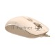 Мышь A4Tech Fstyler FM26 бежевый/коричневый оптическая (2000dpi) USB для ноутбука (4but)