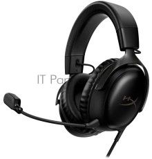 Наушники с микрофоном HyperX Cloud III черный 1.2м мониторные оголовье (727A8AA)