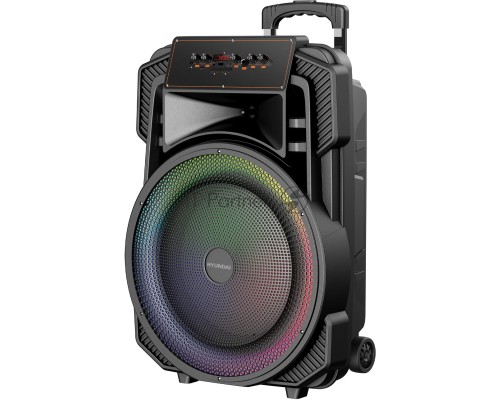 Минисистема Hyundai H-MC1295 черный 35Вт FM USB BT micro SD