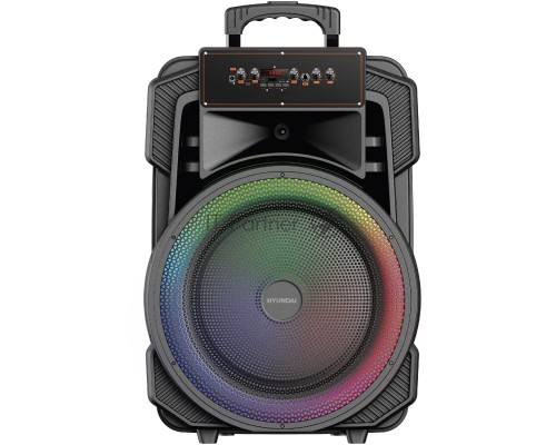 Минисистема Hyundai H-MC1295 черный 35Вт FM USB BT micro SD