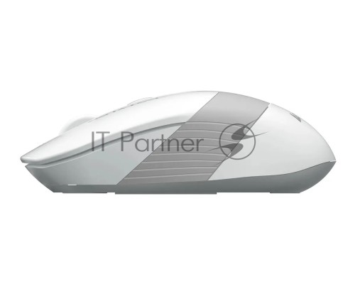 Клавиатура + мышь A4Tech Fstyler FG1010S клав:белый/серый мышь:белый/серый USB беспроводная Multimedia Touch (FG1010S WHITE)