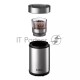 Кофемолка Kitfort КТ-7109 150Вт сист.помол.:ротац.нож вместим.:40гр серебристый/черный