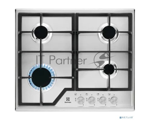 Газовая варочная поверхность Electrolux KGS6426SX нержавеющая сталь