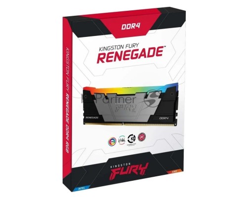Оперативная память Kingston DDR4 2x16GB 3200MHz KF432C16RB12AK2/32 Fury Renegade RGB RTL PC4-25600 CL16 DIMM 288-pin 1.35В dual rank Ret