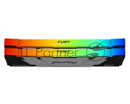 Оперативная память Kingston DDR4 2x16GB 3200MHz KF432C16RB12AK2/32 Fury Renegade RGB RTL PC4-25600 CL16 DIMM 288-pin 1.35В dual rank Ret