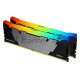 Оперативная память Kingston DDR4 2x16GB 3200MHz KF432C16RB12AK2/32 Fury Renegade RGB RTL PC4-25600 CL16 DIMM 288-pin 1.35В dual rank Ret