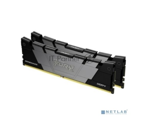 Оперативная память Kingston 32Gb DDR4 3200MHz (2x16GB) DIMM Fury Renegade Black RTL PC4-25600 CL16 288-pin 1.35В