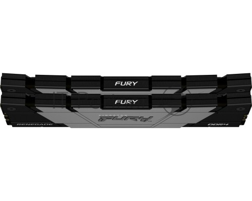 Оперативная память Kingston 32Gb DDR4 3200MHz (2x16GB) DIMM Fury Renegade Black RTL PC4-25600 CL16 288-pin 1.35В