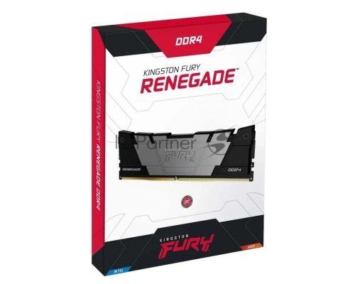 Оперативная память Kingston 32Gb DDR4 3200MHz (2x16GB) DIMM Fury Renegade Black RTL PC4-25600 CL16 288-pin 1.35В
