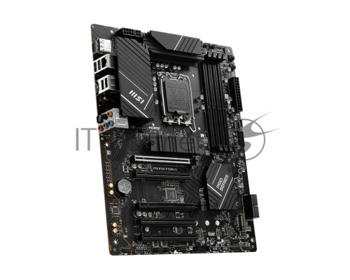 Материнская плата MSI PRO B760-P DDR4 II, LGA 1700, Intel B760, 4xDDR4, 4xSATA, 2xM.2, 1xPCI-E 4.0 x16, 1xPCI-E 4.0 x4, 3xPCI-E 3.0 x1, 1xHDMI, 1xDP, 1x 2.5Gb LAN, 2xUSB-A 2.0, 2xUSB-A 3.2 Gen 1, 1xUSB-C 3.2 Gen 2, 5x3.5 мм, 7.1, ATX