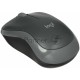 Мышь беспроводная Logitech M186 черный/серый, 1000 dpi, радиоканал, USB, кнопки - 3