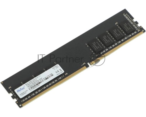 Оперативная память Netac 8GB DDR4 3200MHz NTBSD4P32SP-08J Basic RTL PC4-25600 CL22 DIMM 288-pin 1.2В single rank Ret