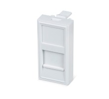 Rexant (03-0260) Вставка Mosaic 22,5x45, на 1 порт со шторкой