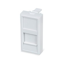 Rexant (03-0260) Вставка Mosaic 22,5x45, на 1 порт со шторкой