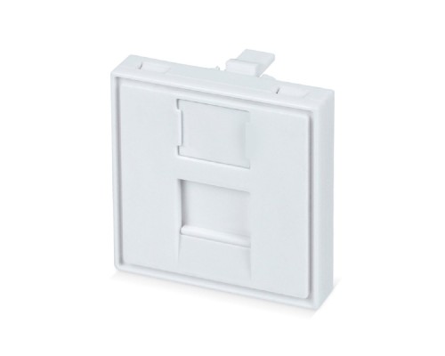 [Разъемы, Проходные адаптеры, Вставки] Rexant (03-0261) Вставка Mosaic 45x45, на 1 порт со шторкой