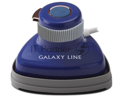 Отпариватель Galaxy Line GL 6286, синий, ручной, 900 Вт, контейнер для воды 50 мл