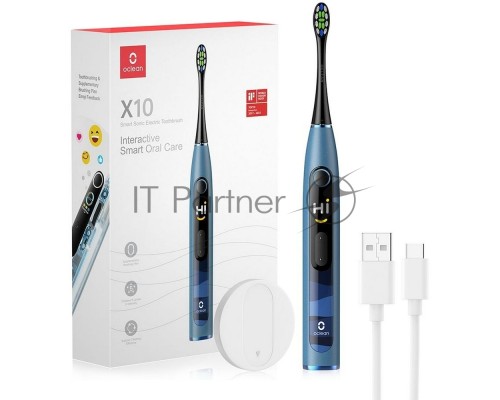 Зубная щетка электрическая Oclean X 10 R3100 синий