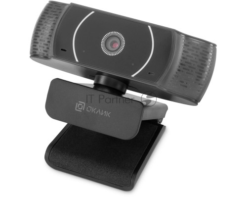 Камера Web Оклик OK-C016HD черный 1Mpix (1280x720) USB2.0 с микрофоном