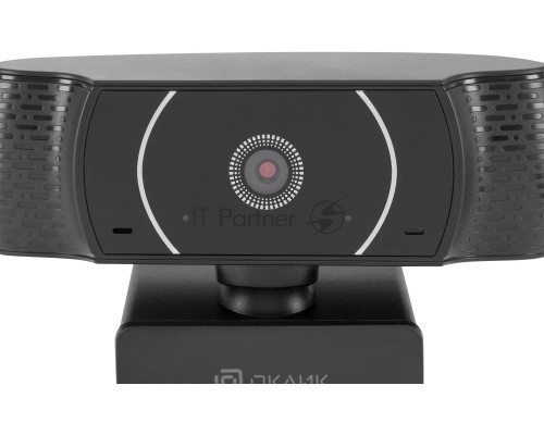 Камера Web Оклик OK-C016HD черный 1Mpix (1280x720) USB2.0 с микрофоном